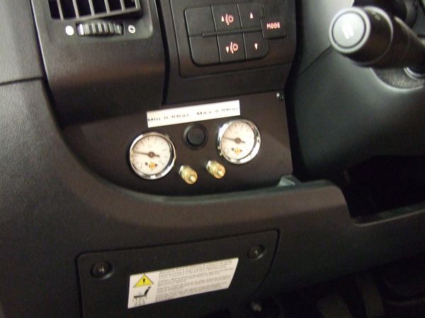 (LF3) Manometerblende für Zweikreisanlage, für Citroen/Fiat/Peugeot X250