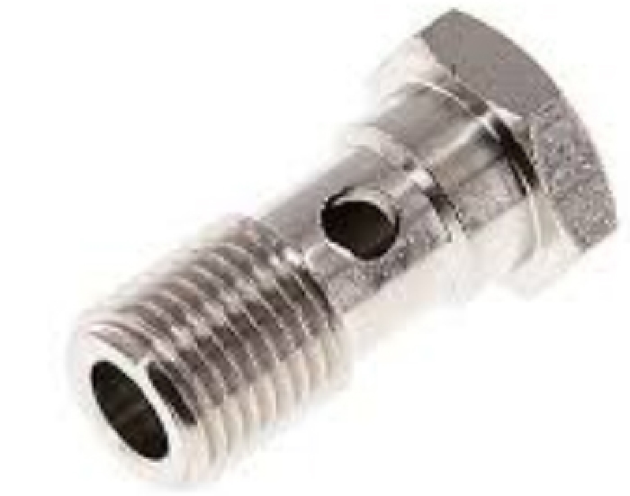 Zubehör Hydraulik: Hohlschraube G1/4 x30mm für Schlauchfitting Serie 30 u 3000