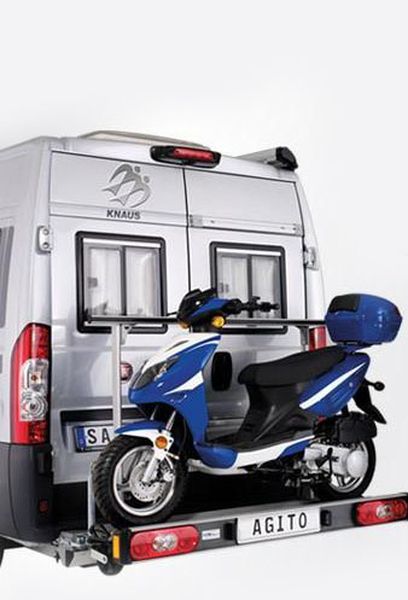 SAWIKO Agito 120, f. 1 Roller/ Motorradträger spez. für Fiat Ducato X250/X290 Bj. 2006-2011, mit AHK