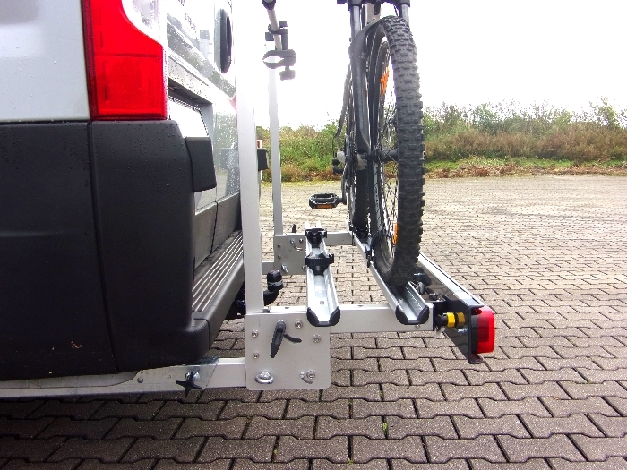 A-Empfehlung: ALUTRANS Womobike Comfort Fahrradträger für 3 Fahrräder o. E-Bike spez. für Citroen Jumper X250/X290 Bj. 2011- ohne AHK