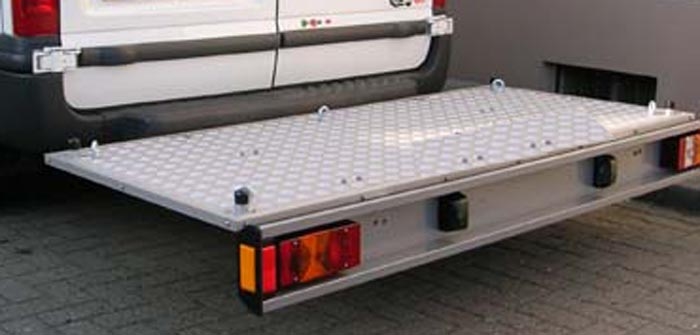 ALUTRANS Premium Plattformträger XL spez. für Fiat Ducato 230/244 Bj. 1994-2006, o. AHK