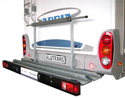 ALUTRANS prestige 1 Roller/ Motorradträger, 150kg spez. für Opel Movano Bj. 2010-2021, m. AHK