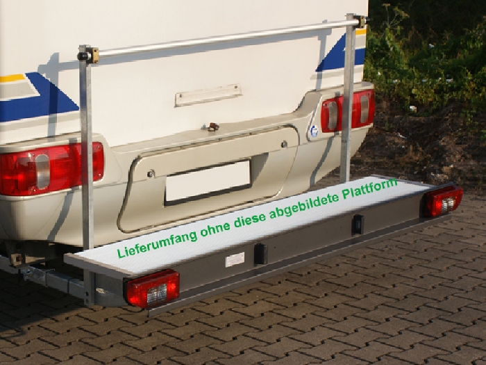 ALUTRANS prestige Grundträger universell 150kg spez. für Citroen Jumper X250/X290 Bj. 2006-2011, mit AHK