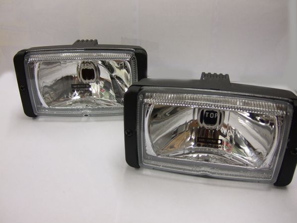 Fernscheinwerfer Halogen H3, eckig, 12V Hella Comet FF 450, 1 Stück