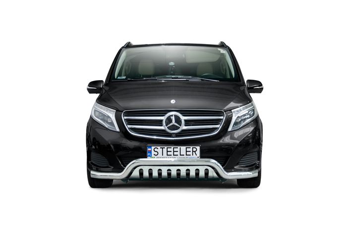 Frontschutzbügel Kuhfänger Bullfänger für Mercedes V-Klasse 2014-2020, Sportbar UF 70mm