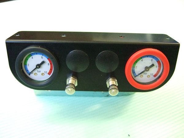 (LF1) Manometer Panel incl. Blende 6,00 mm Anschluss