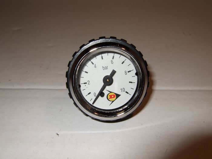 (LF3) Druckluft Manometer Dunlop, f. Schlauch, 5,00 mm, Aktionspreis