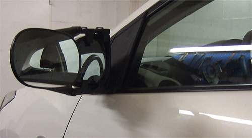 Mazda 2 Limousine Bj. 2007-2010 kompatibler Quick Lock RK Reich Wohnwagenspiegel u. Caravanspiegel