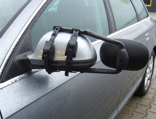 Nissan Patrol Bj. 1992 kompatibler Quick Lock RK Reich Wohnwagenspiegel u. Caravanspiegel