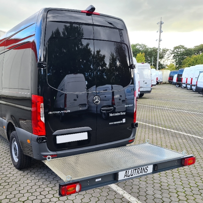 ALUTRANS KALUX Plattformträger spez. für VW Crafter (einzelbereift) Bj. 2018-, ohne AHK