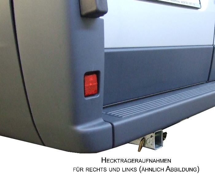 ALUTRANS Premium 2 Roller/ Motorradträger, 150kg spez. für Ford Transit V363 Bj. 2014-, m. AHK